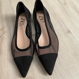 Zara black shoes